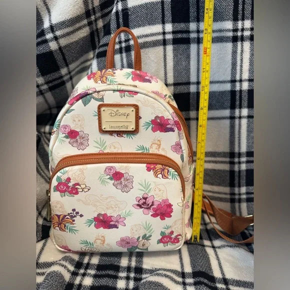 Loungefly Disney Floral Backpack - Picture 6 of 14